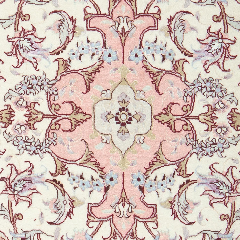 Perzisch tapijt - Tabriz - Royal - 91 x 60 cm - beige