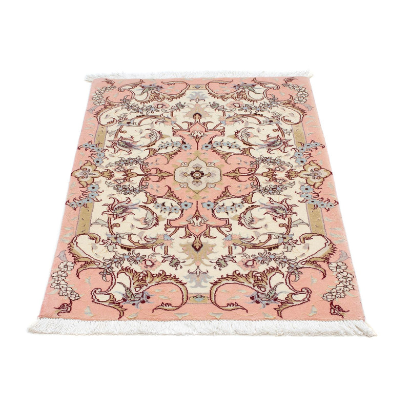 Perzisch tapijt - Tabriz - Royal - 91 x 60 cm - beige