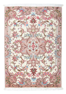 Perzisch tapijt - Tabriz - Royal - 89 x 60 cm - beige
