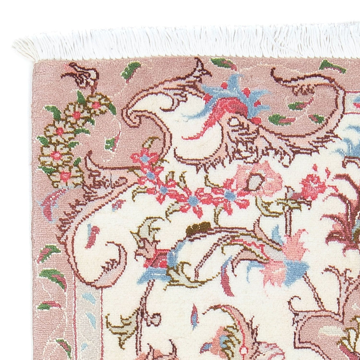 Perzisch tapijt - Tabriz - Royal - 89 x 60 cm - beige