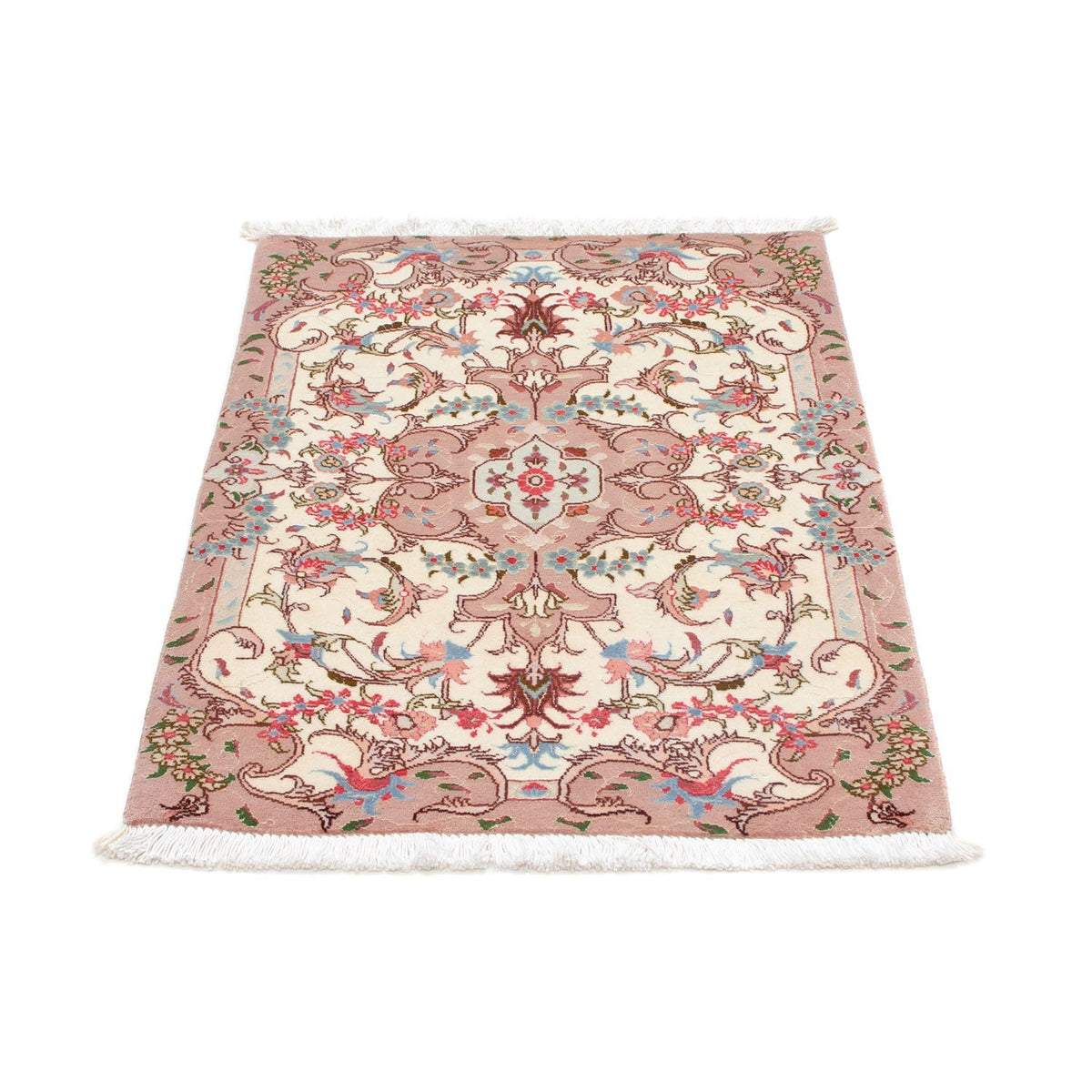 Perzisch tapijt - Tabriz - Royal - 89 x 60 cm - beige