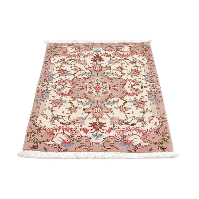 Perzisch tapijt - Tabriz - Royal - 89 x 60 cm - beige