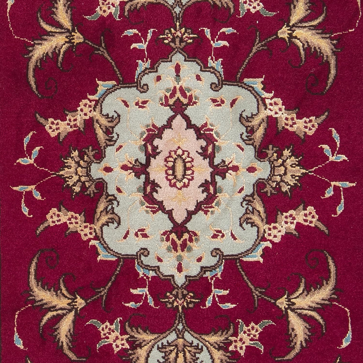 Perzisch tapijt - Tabriz - Royal - 87 x 60 cm - donkerrood