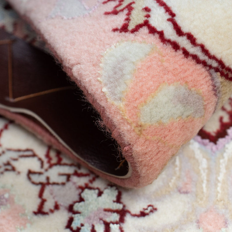 Perzisch tapijt - Tabriz - Royal - 91 x 60 cm - beige