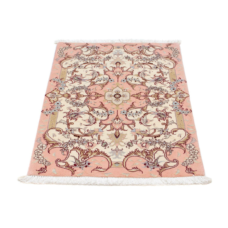 Perzisch tapijt - Tabriz - Royal - 91 x 60 cm - beige