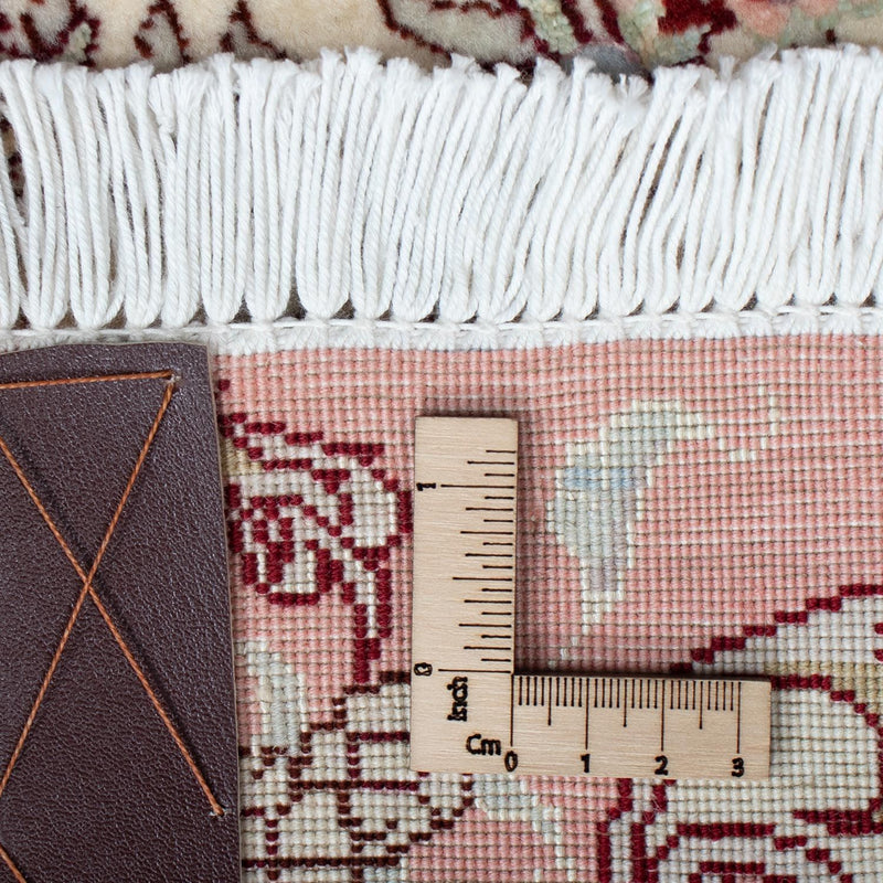 Perzisch tapijt - Tabriz - Royal - 91 x 60 cm - beige