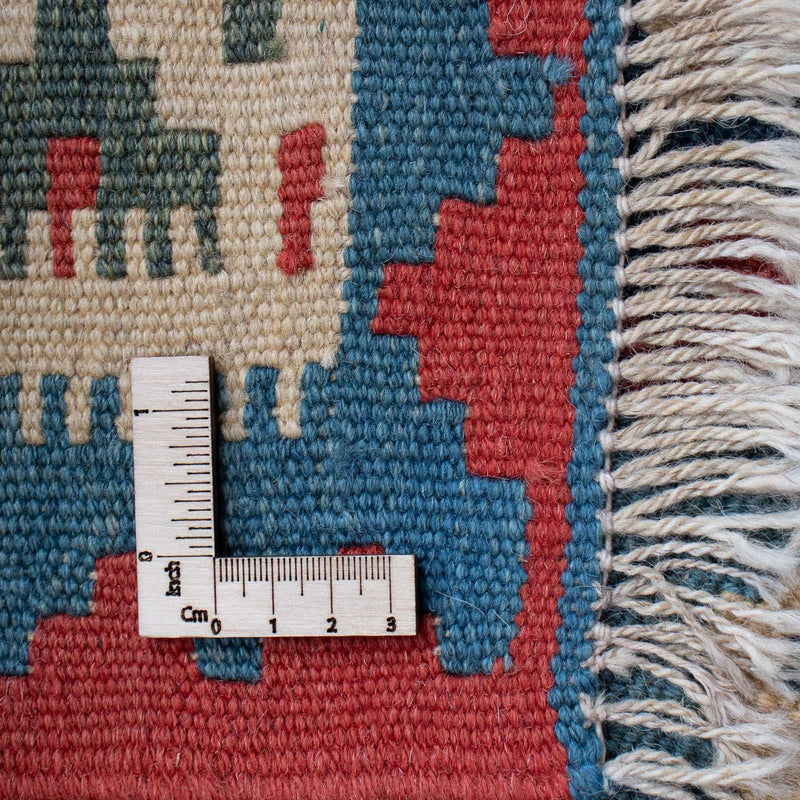 Kelim tapijt - Oosters - 174 x 123 cm - blauw