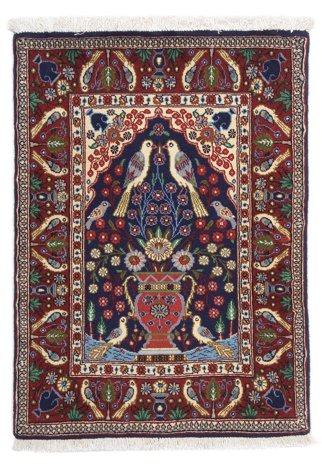 Perzisch tapijt - Klassiek - 84 x 60 cm - donkerblauw