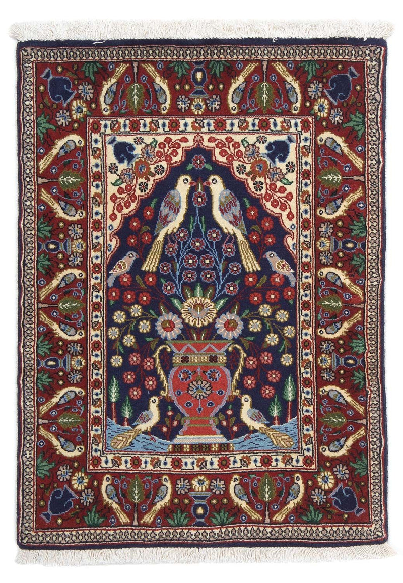 Perzisch tapijt - Klassiek - 84 x 60 cm - donkerblauw