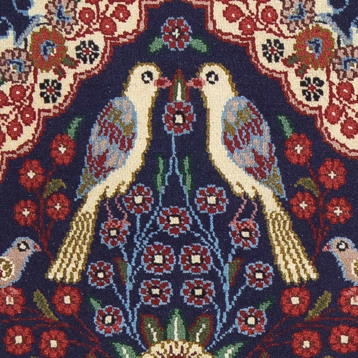 Perzisch tapijt - Klassiek - 84 x 60 cm - donkerblauw