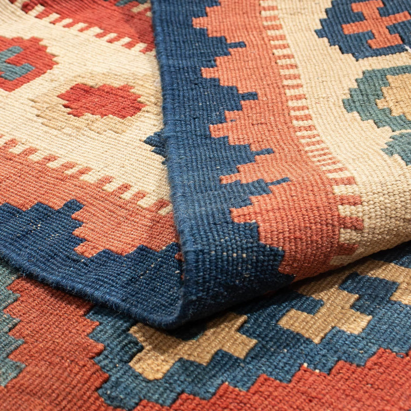 Kelim tapijt - Oosters - 150 x 97 cm - rood