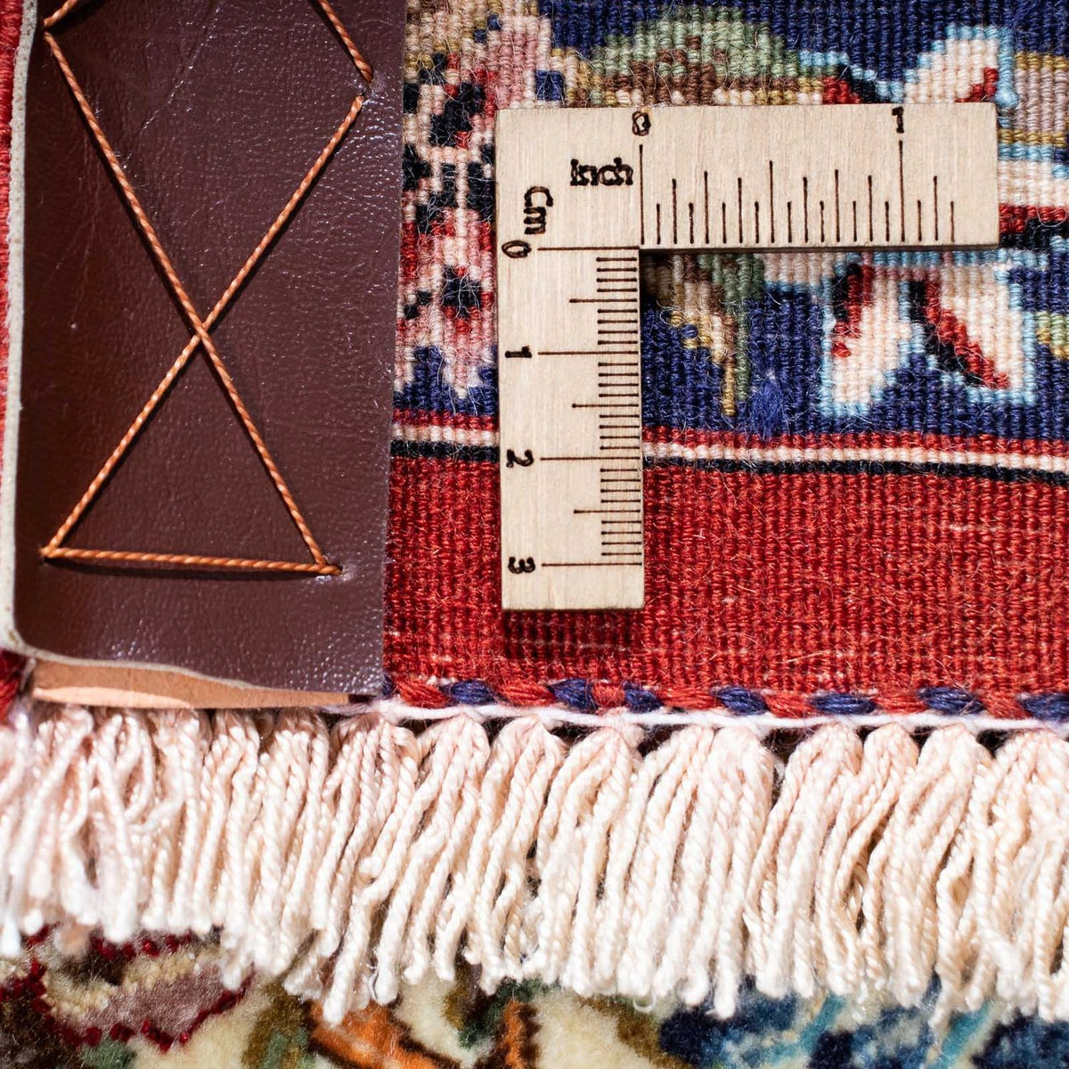 Perzisch tapijt - Ghom - 202 x 135 cm - beige