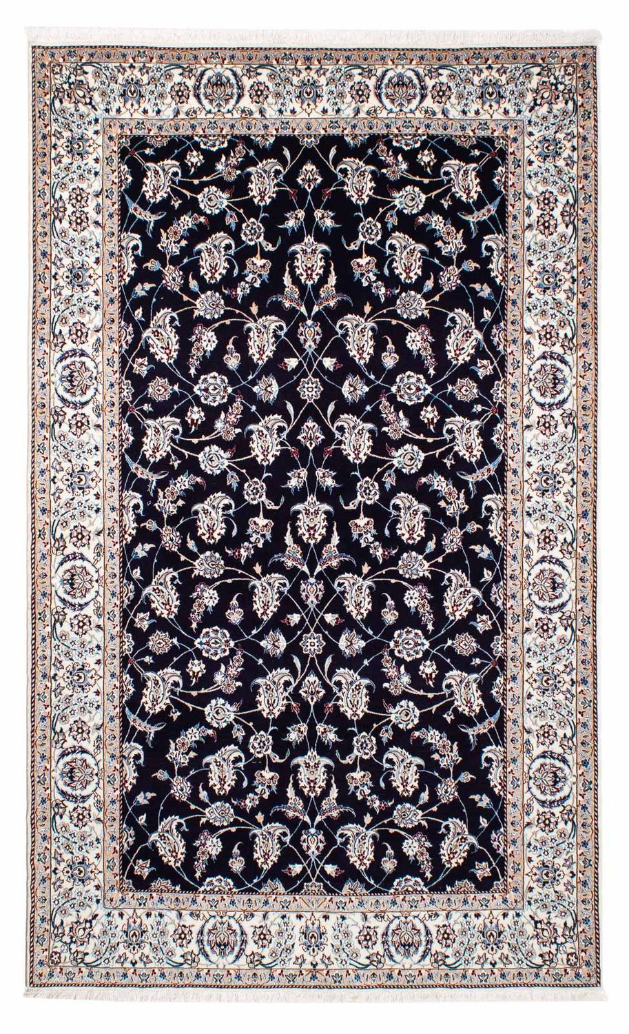 Perzisch tapijt - Nain - Premium - 227 x 139 cm - donkerblauw
