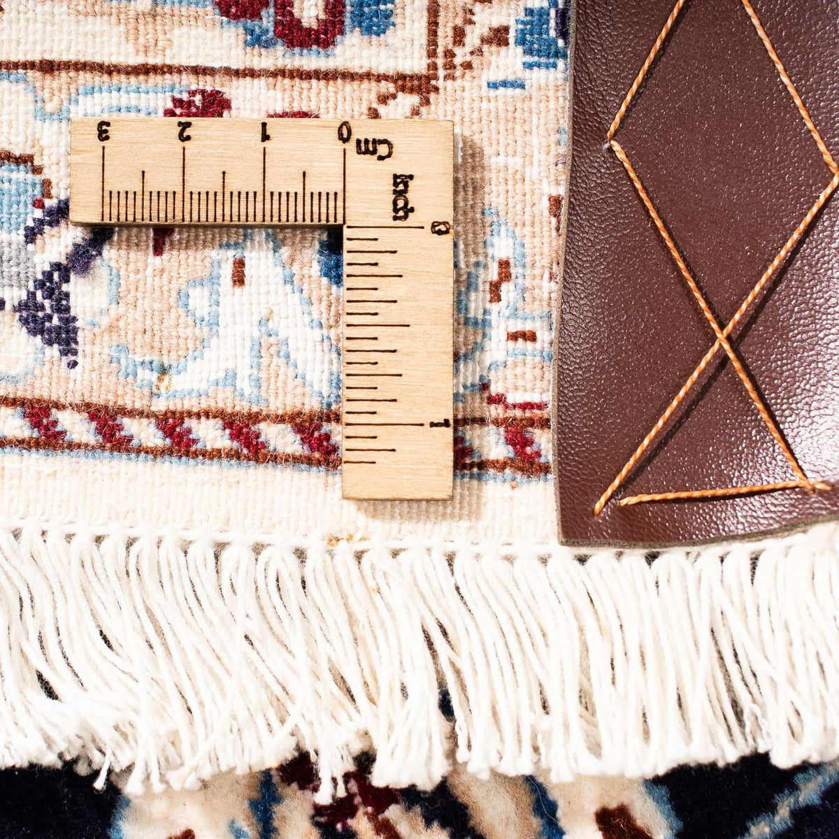 Perzisch tapijt - Nain - Premium - 227 x 139 cm - donkerblauw