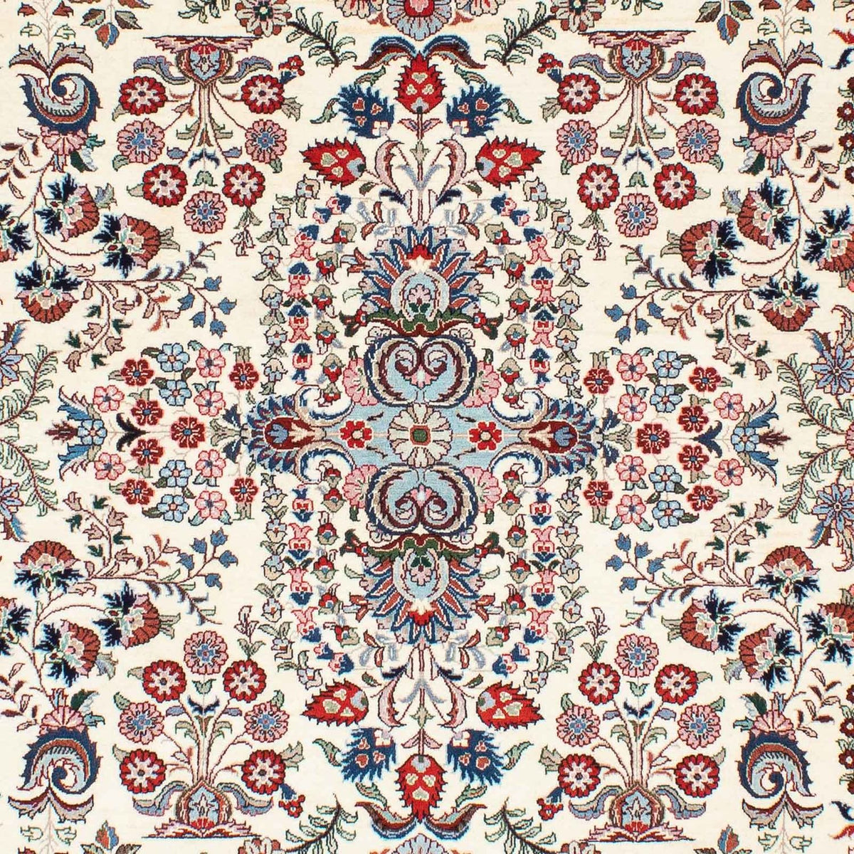 Perzisch tapijt - Ghom - 240 x 176 cm - beige