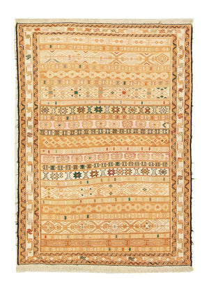 Kelim tapijt - Oosters - 141 x 103 cm - beige