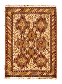 Perzisch tapijt - Tabriz - 138 x 106 cm - beige