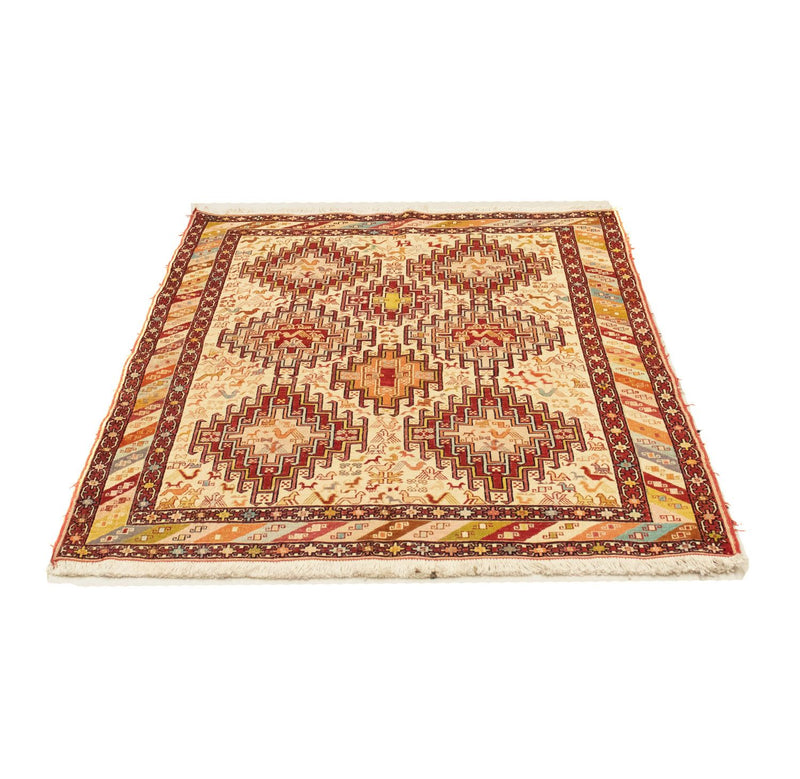 Perzisch tapijt - Tabriz - 138 x 106 cm - beige