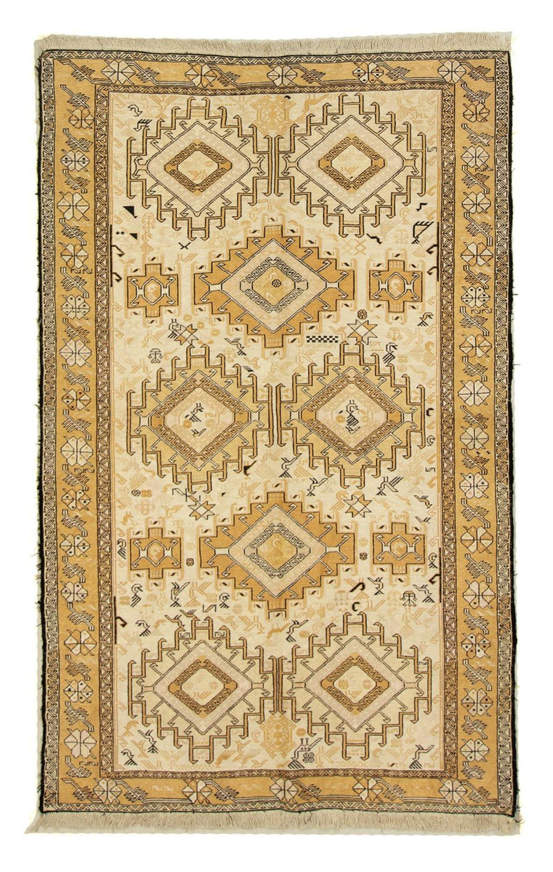 Loper Kelim tapijt - Oosters - 194 x 23 cm - beige