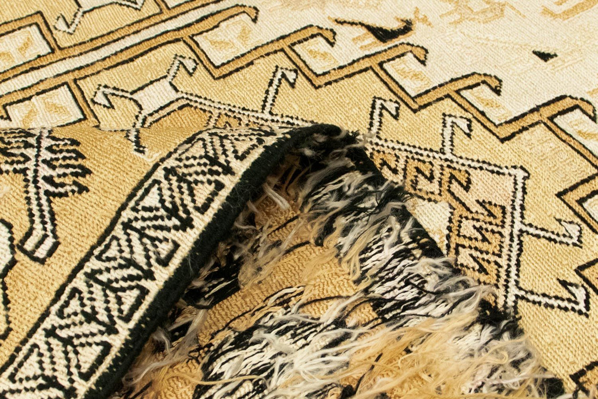 Loper Kelim tapijt - Oosters - 194 x 23 cm - beige