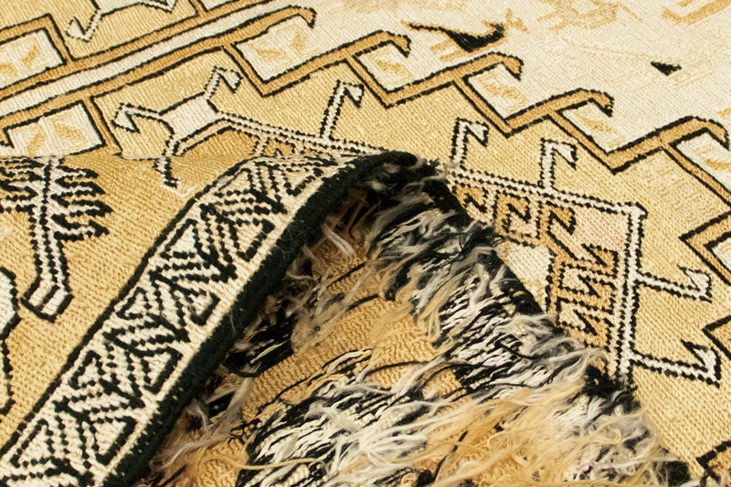 Loper Kelim tapijt - Oosters - 194 x 23 cm - beige