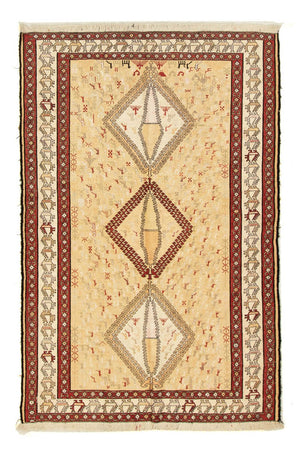 Kelim tapijt - Oosters - 187 x 126 cm - beige