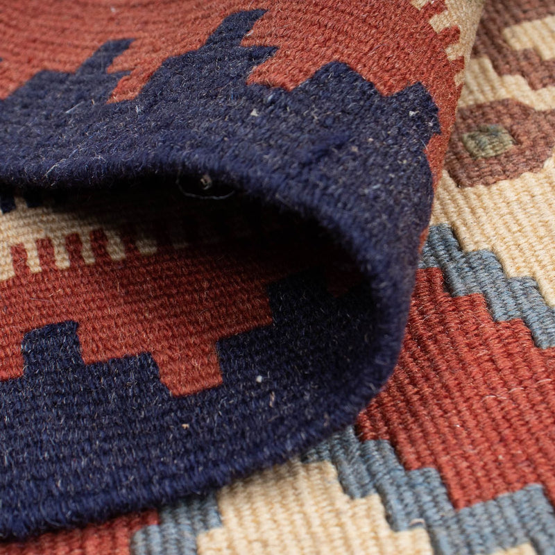 Kelim tapijt - Oosters - 188 x 118 cm - donkerrood