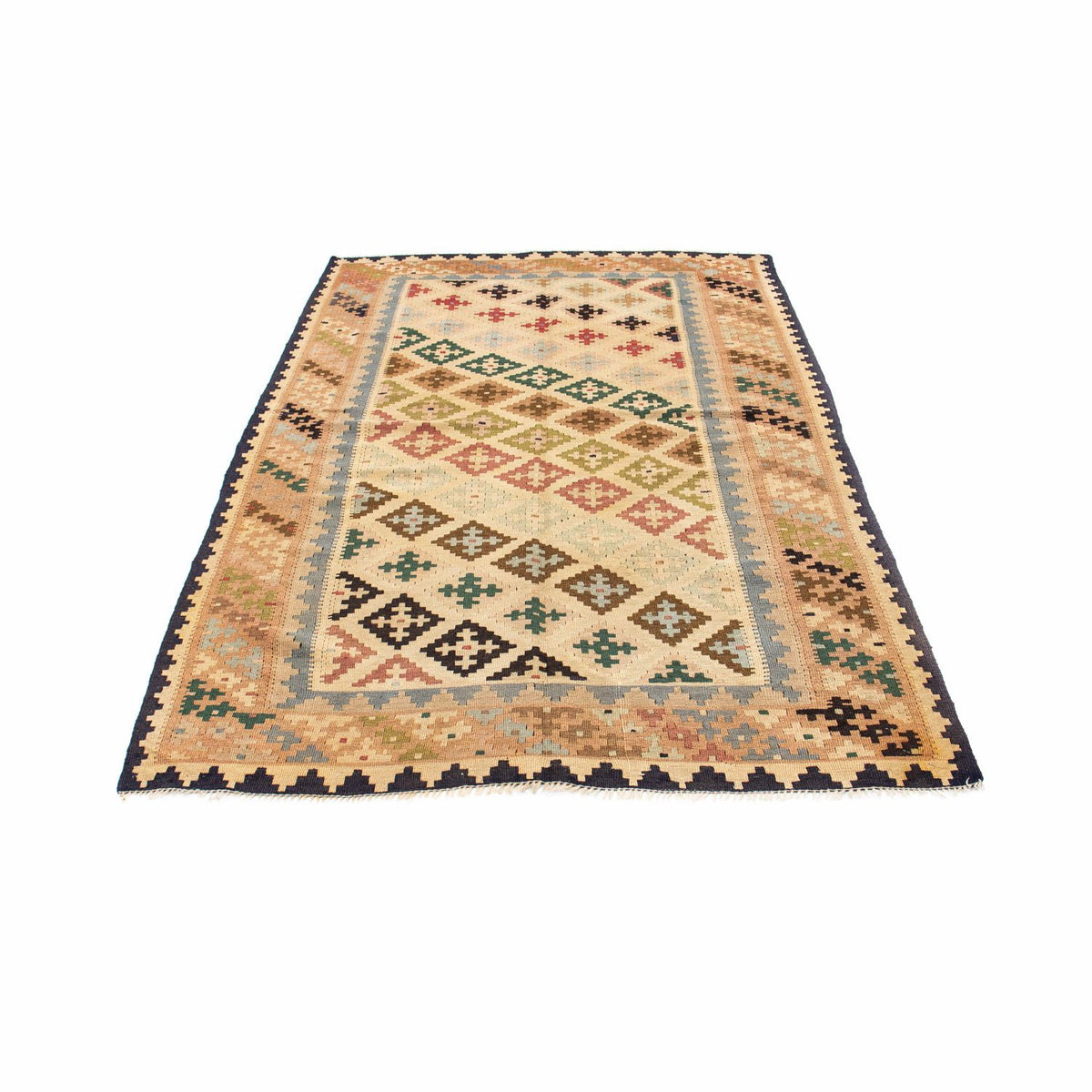 Kelim tapijt - Oosters - 223 x 132 cm - beige