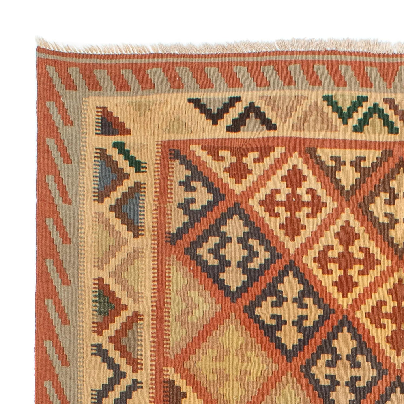 Kilim Fars Tapijt 207x154cm