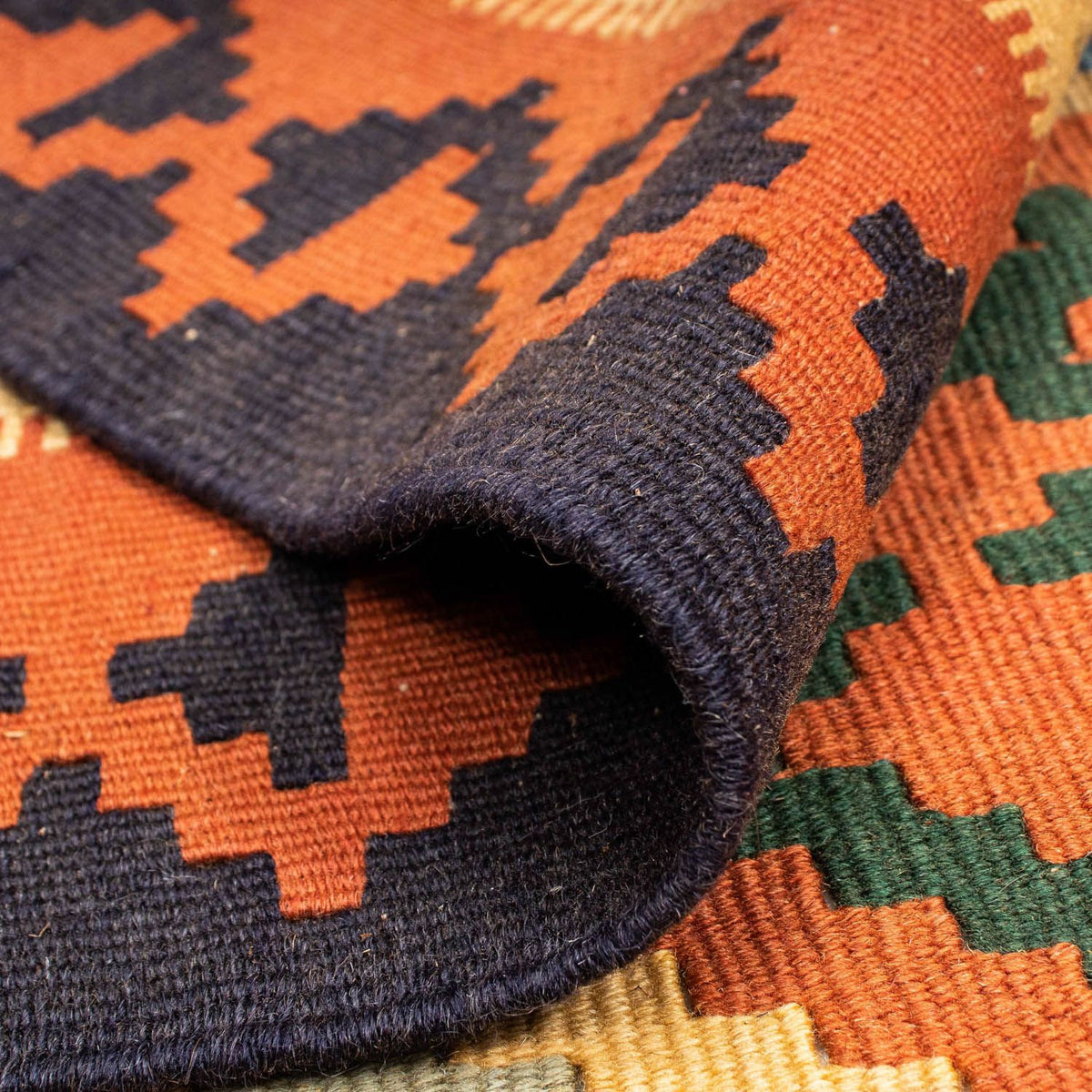 Kelim tapijt - Oosters - 208 x 157 cm - roest