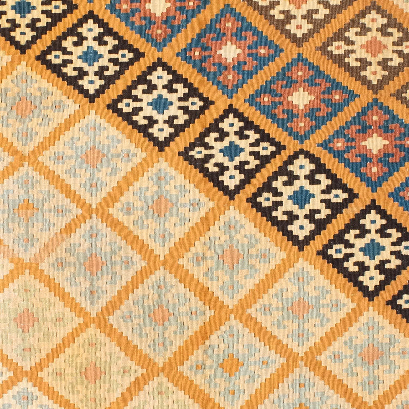 Kelim tapijt - Oosters - 195 x 156 cm - lichtbruin