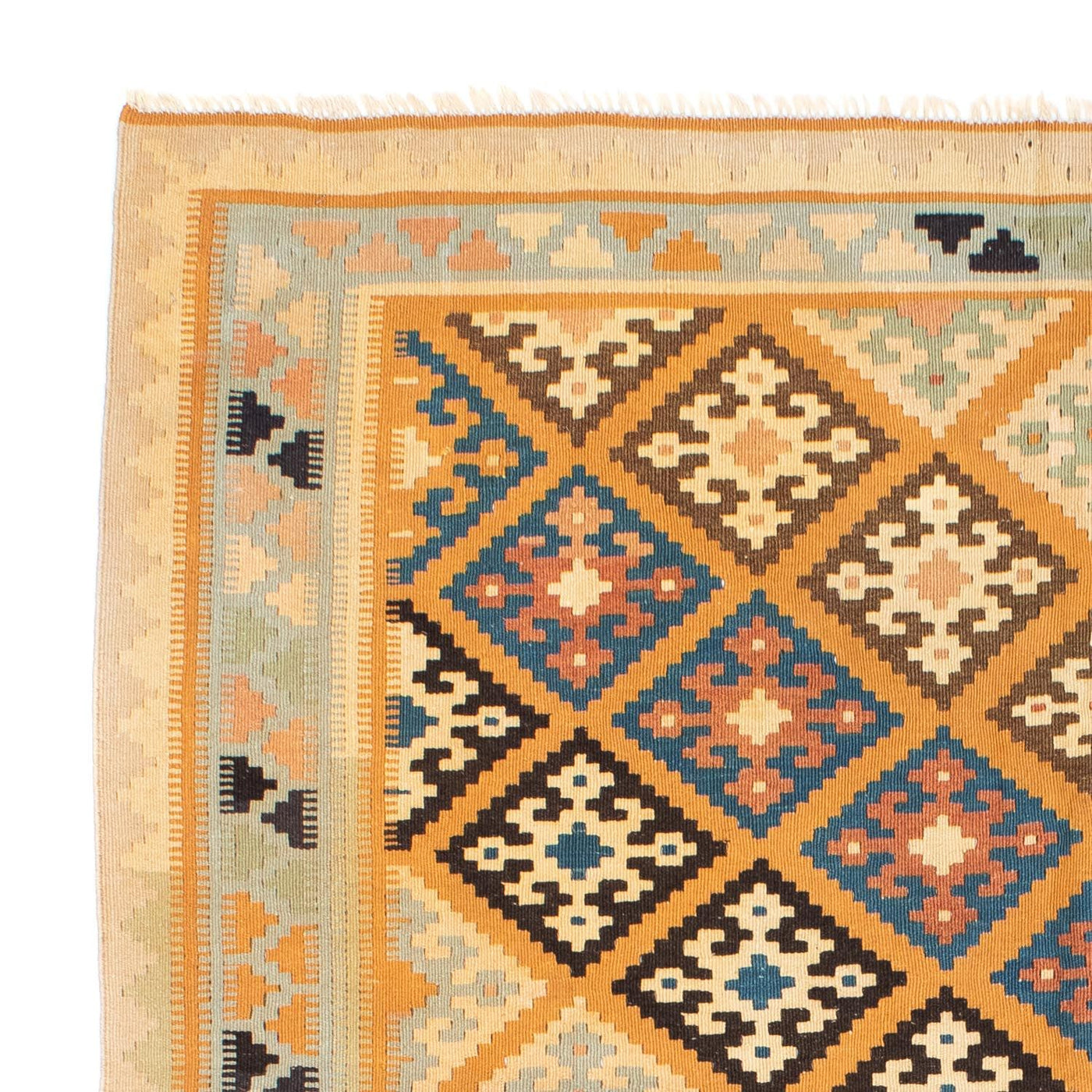 Kilim Fars Tapijt 195x156cm