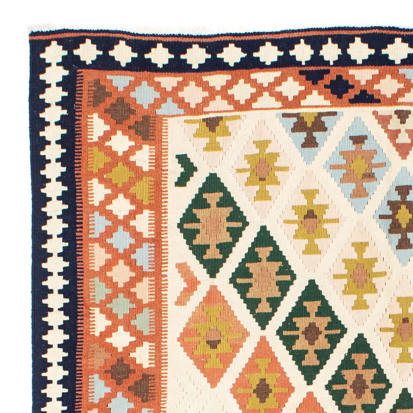 Kilim Fars Tapijt 203x155cm