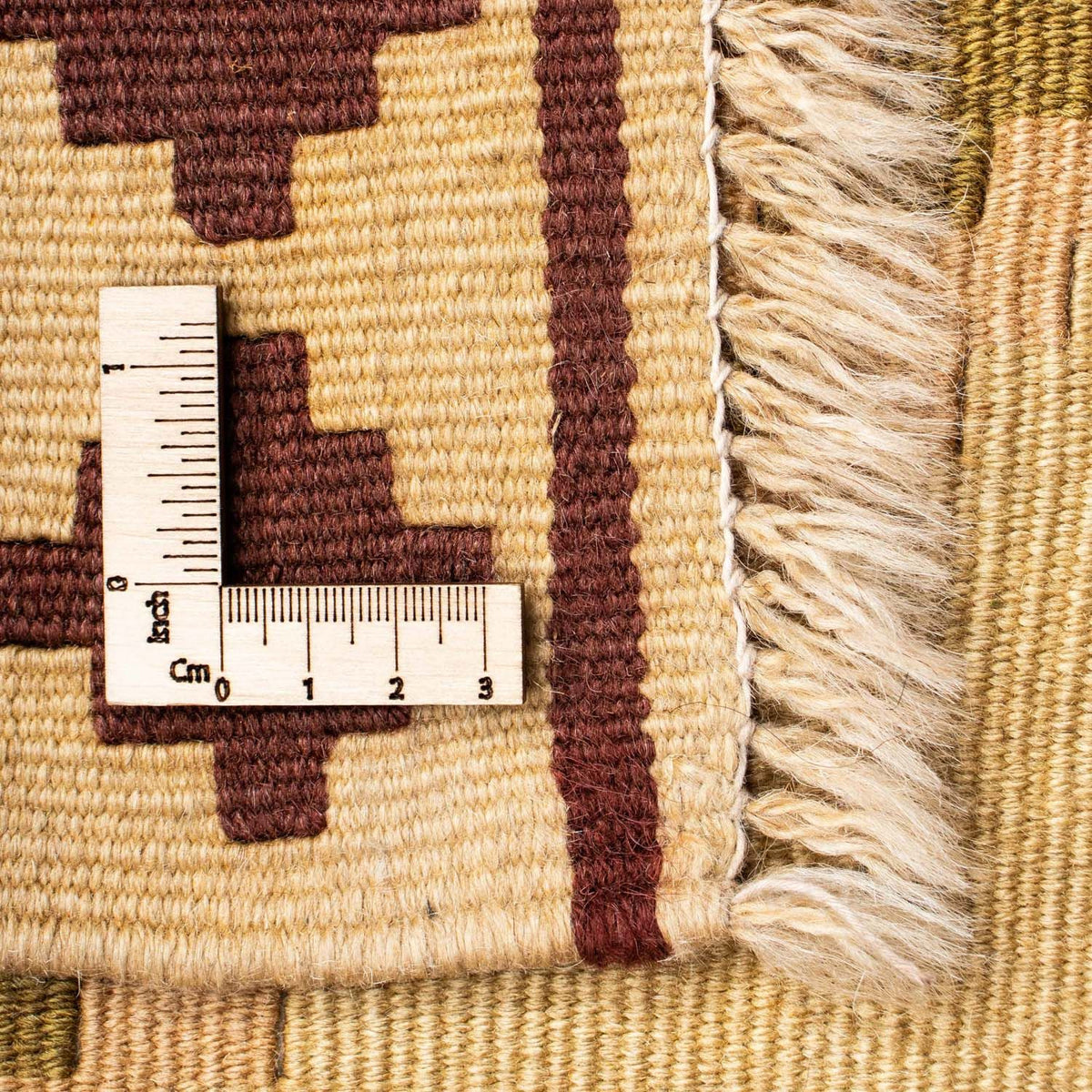 Kelim tapijt - Oosters - 216 x 150 cm - licht beige