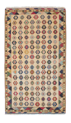 Kelim tapijt - Oosters - 216 x 127 cm - beige