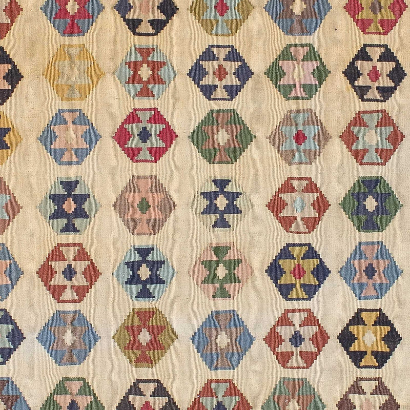 Kelim tapijt - Oosters - 216 x 127 cm - beige