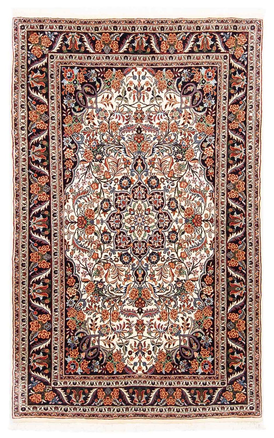 Perzisch tapijt - Bijar - 165 x 110 cm - beige
