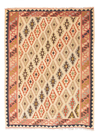 Kilim Fars Tapijt 144x190cm - beige