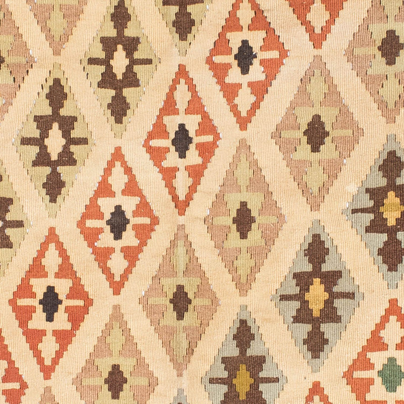 Kelim tapijt - Oosters - 190 x 144 cm - beige