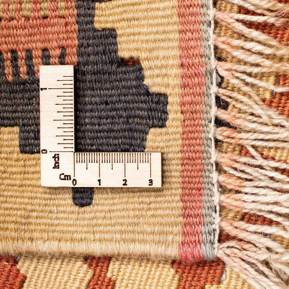 Kelim tapijt - Oosters - 190 x 144 cm - beige