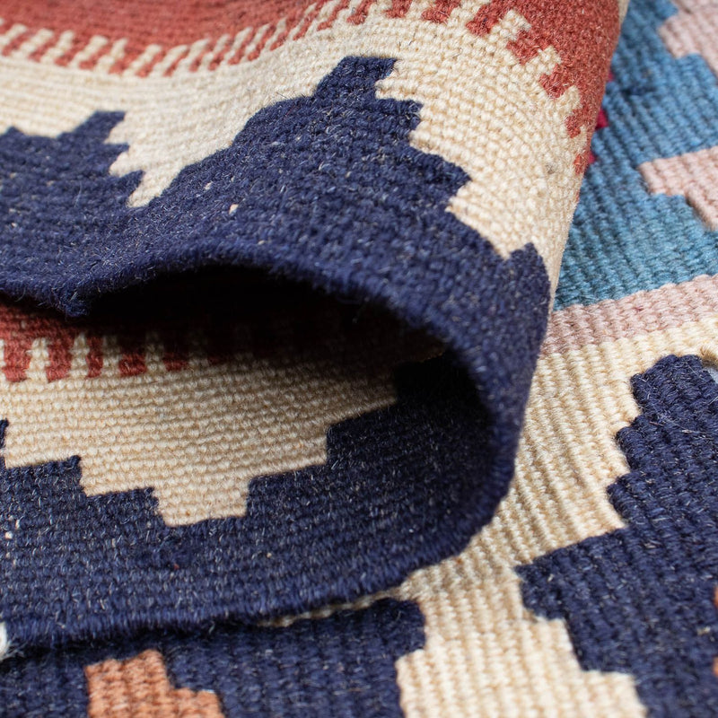 Kelim tapijt - Oosters - 194 x 114 cm - veelkleurig