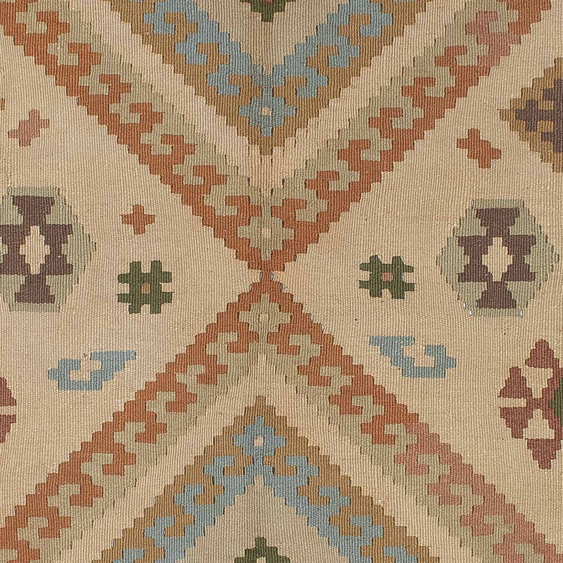 Kelim tapijt - Oosters - 187 x 152 cm - lichtbruin