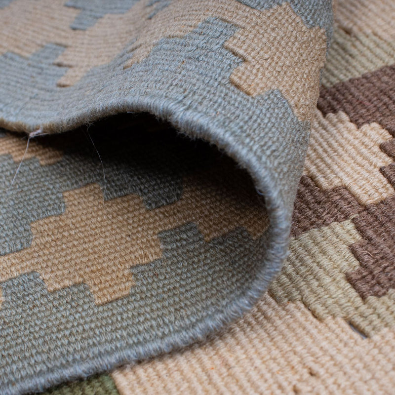 Kelim tapijt - Oosters - 187 x 152 cm - lichtbruin