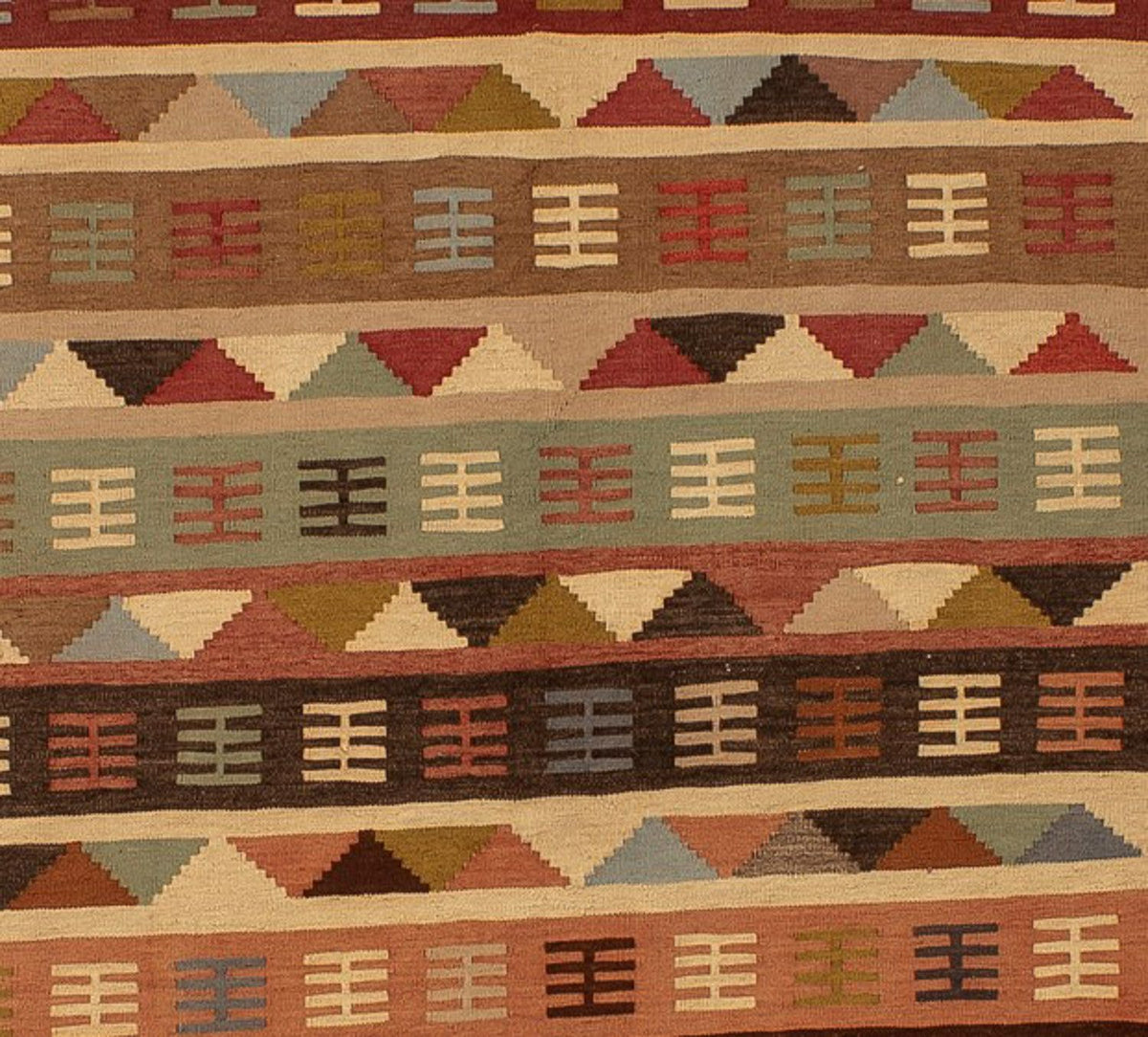 Kelim tapijt - Oosters - 191 x 125 cm - bruin