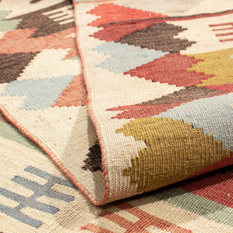 Kelim tapijt - Oosters - 191 x 125 cm - bruin