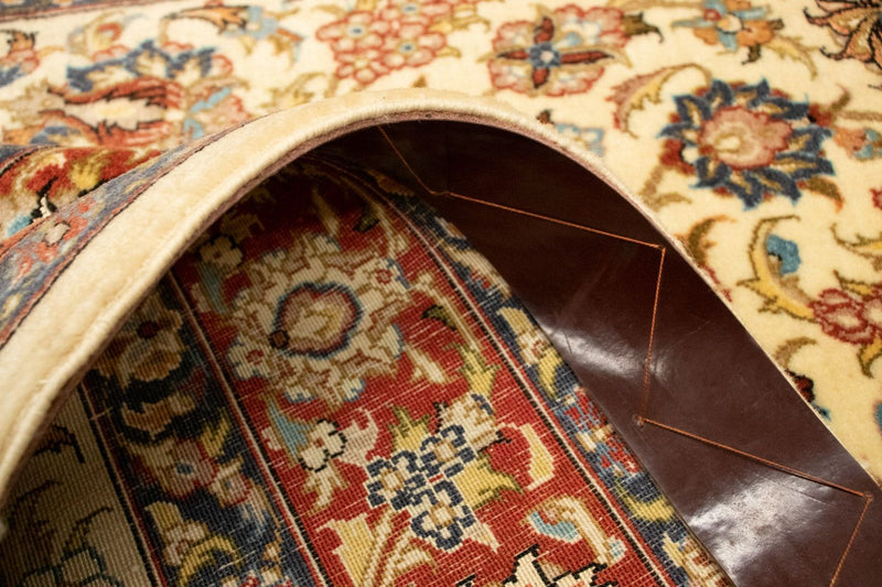 Perzisch tapijt - Ghom - 154 x 100 cm - beige