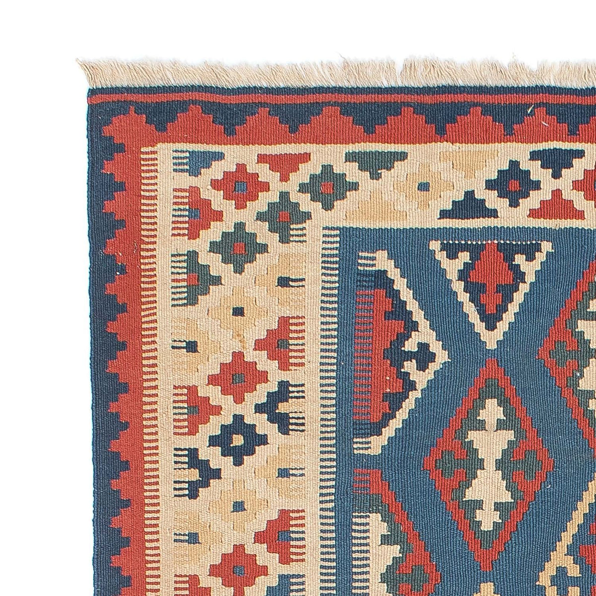 Kelim tapijt - Oosters - 168 x 114 cm - blauw