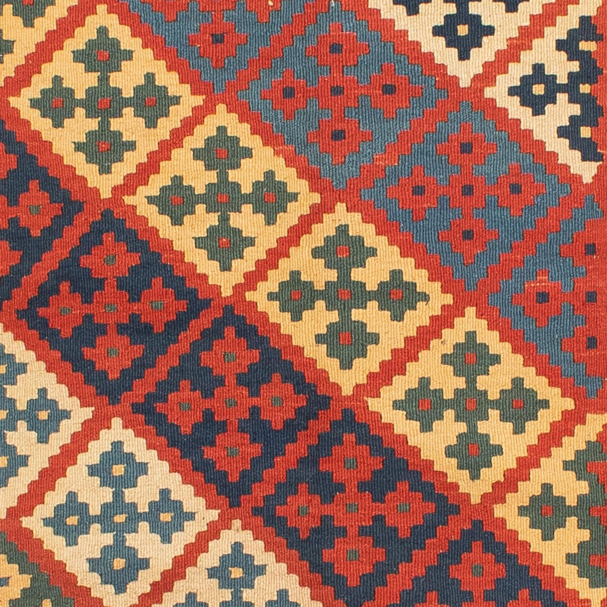 Kelim tapijt - Oosters - 208 x 158 cm - veelkleurig