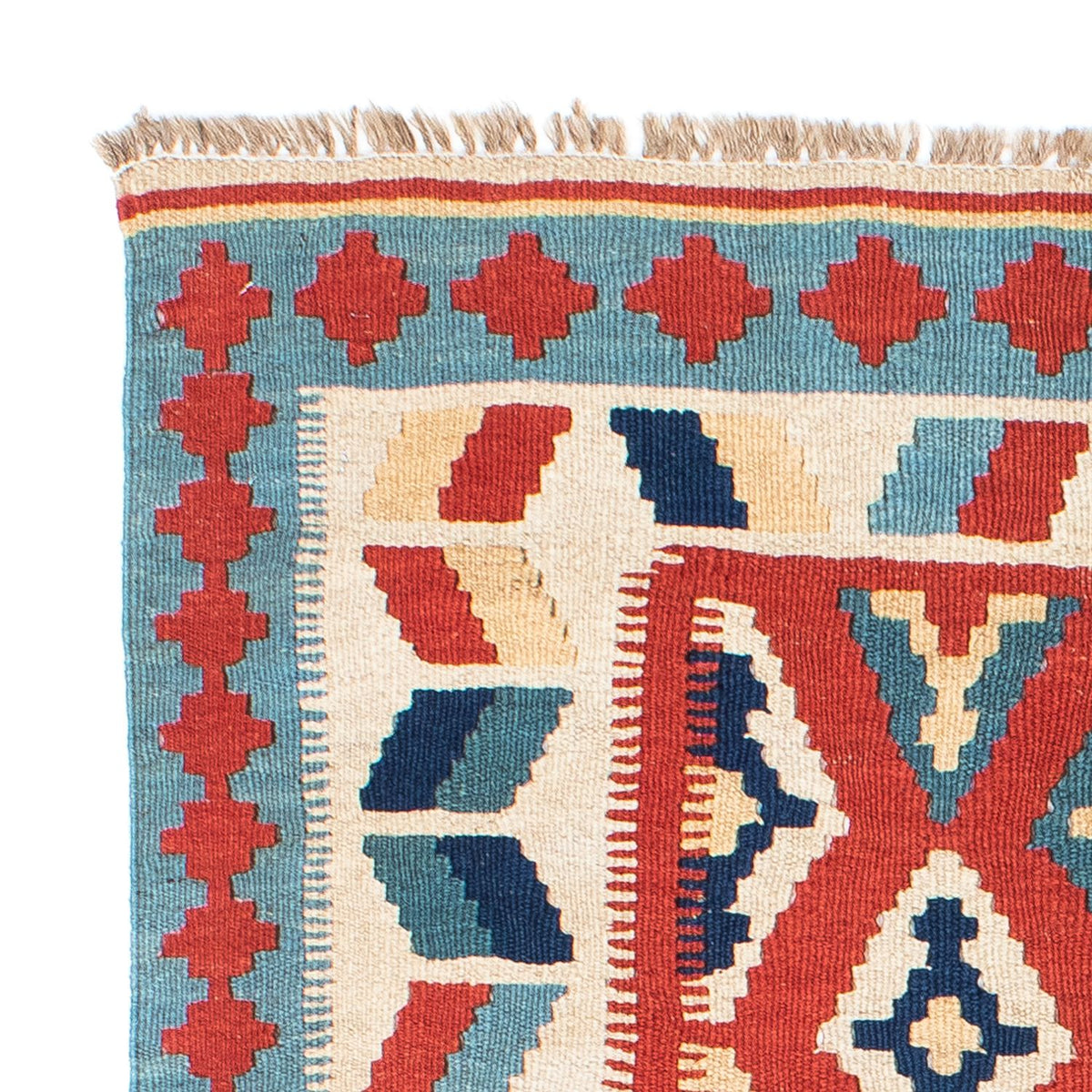 Kelim tapijt - Oosters - 152 x 100 cm - rood