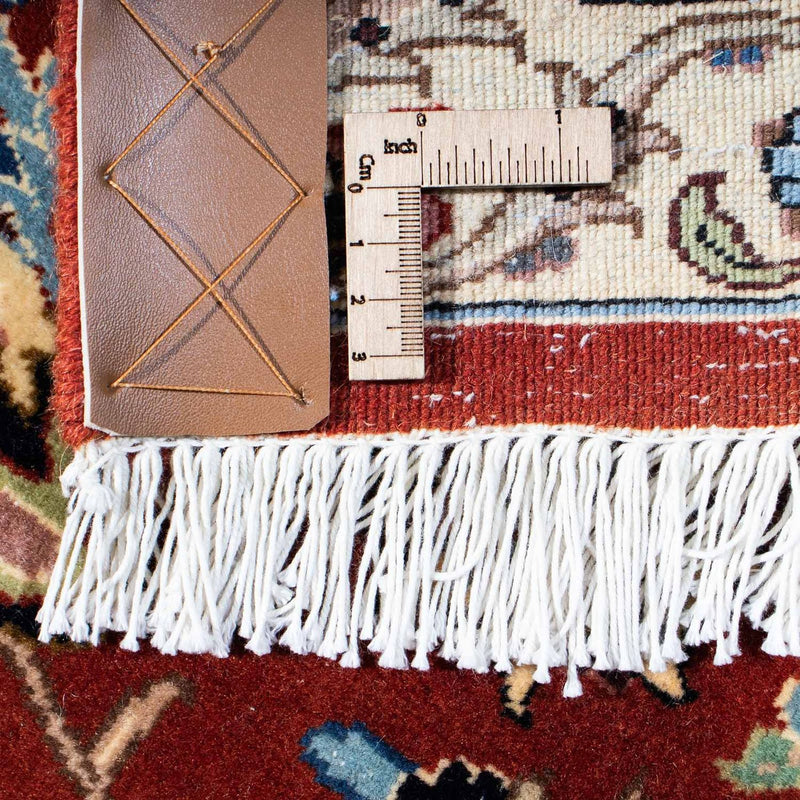 Perzisch tapijt - Ghom - 232 x 180 cm - donkerrood